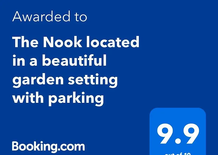 The Nook Located In A Beautiful Garden Setting With Parking